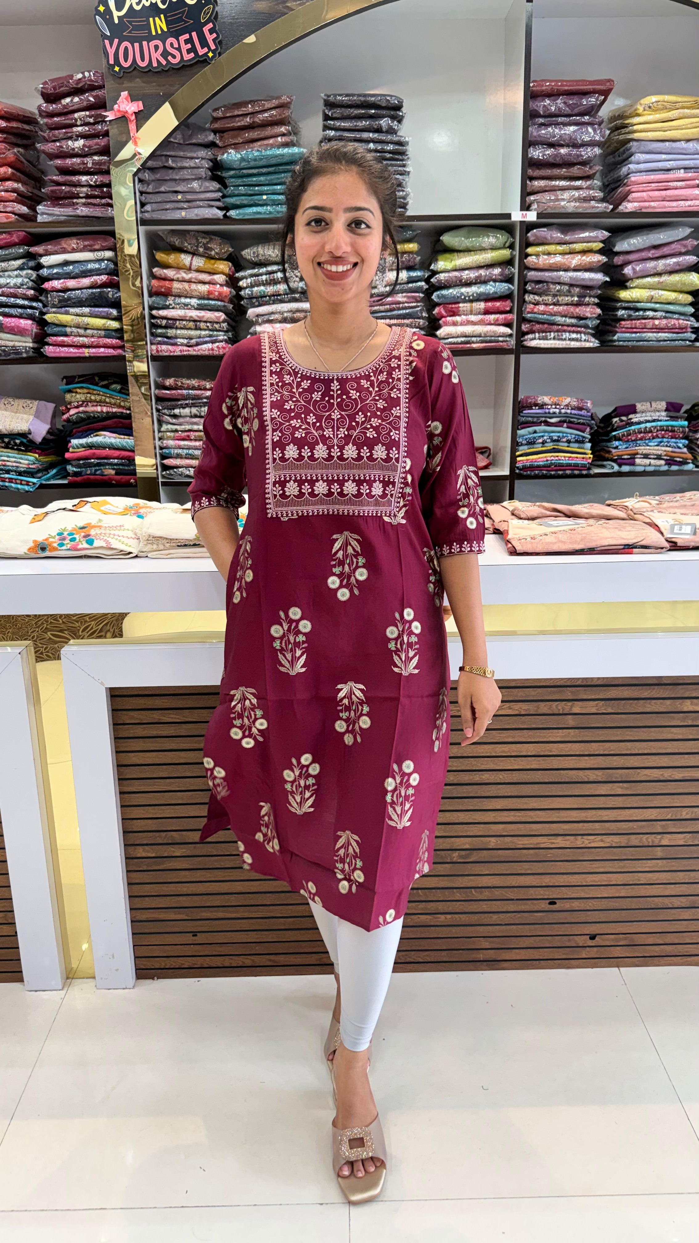 Soft Rayon Branded Co-ord Set
