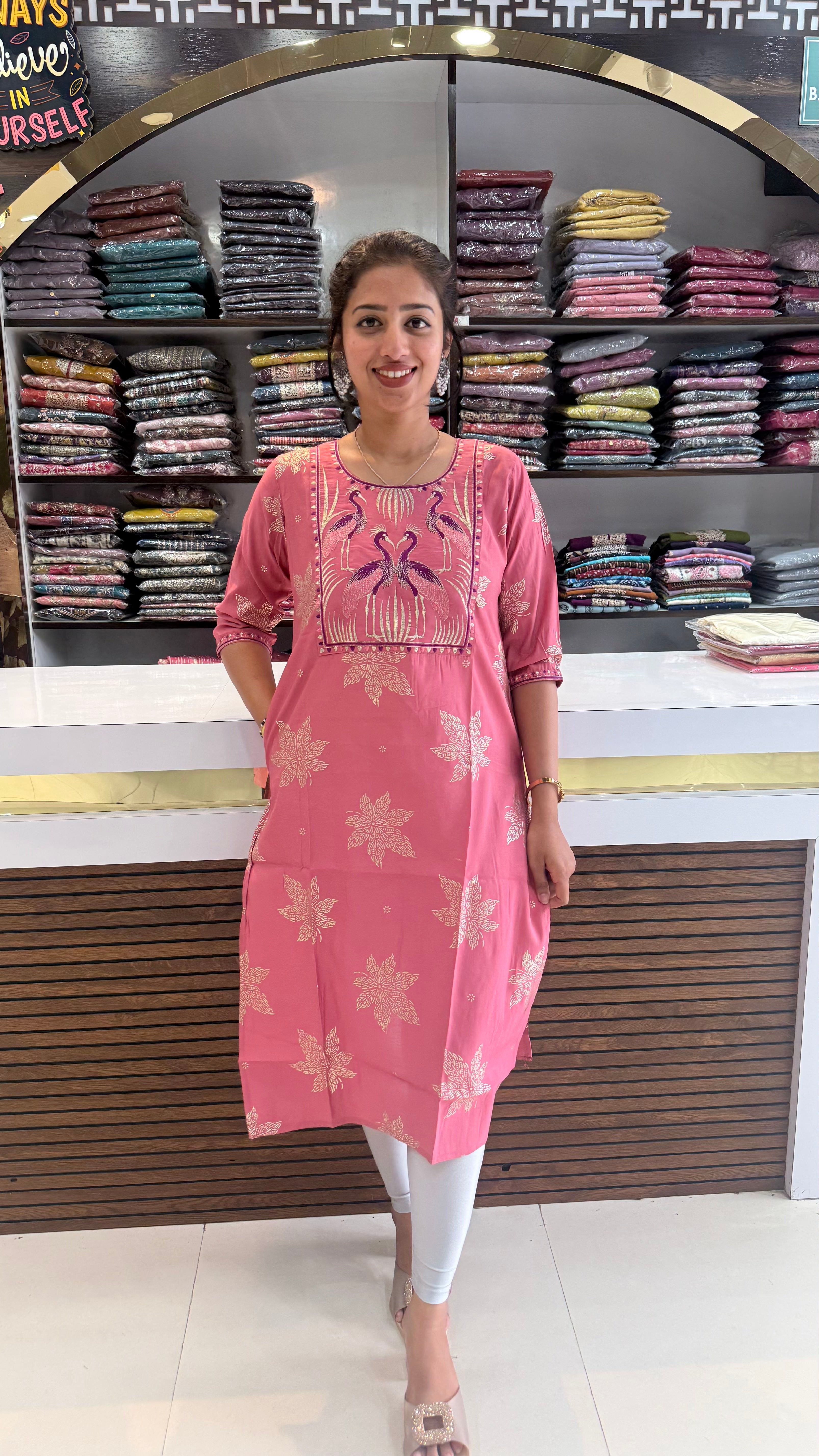 Soft Rayon Branded Co-ord Set
