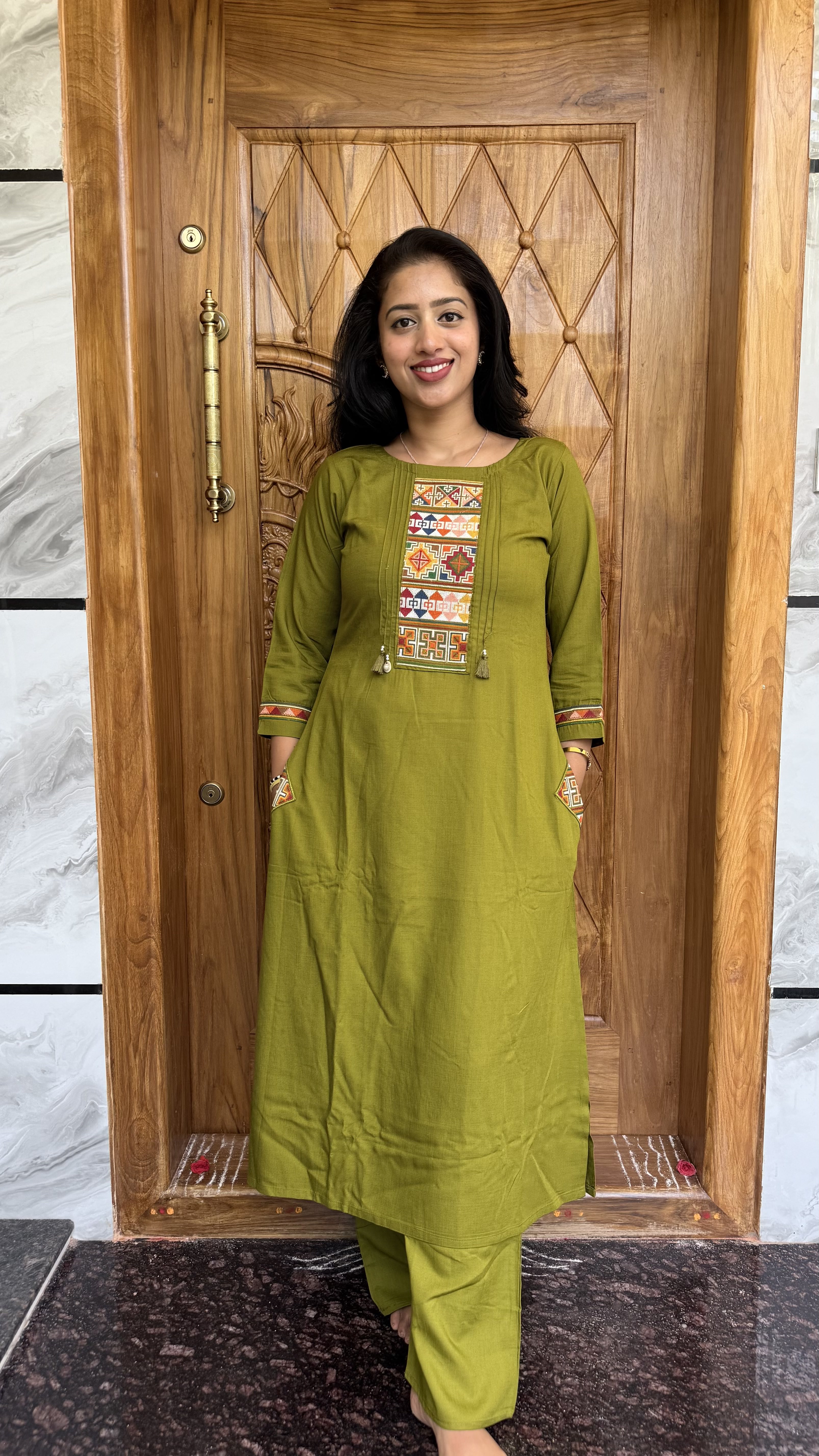 Soft Rayon Branded Co-ord Set