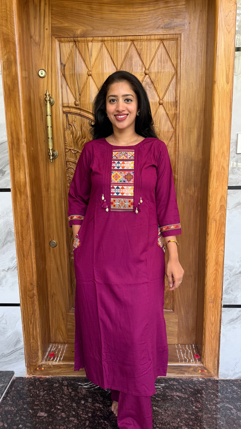 Soft Rayon Branded Co-ord Set