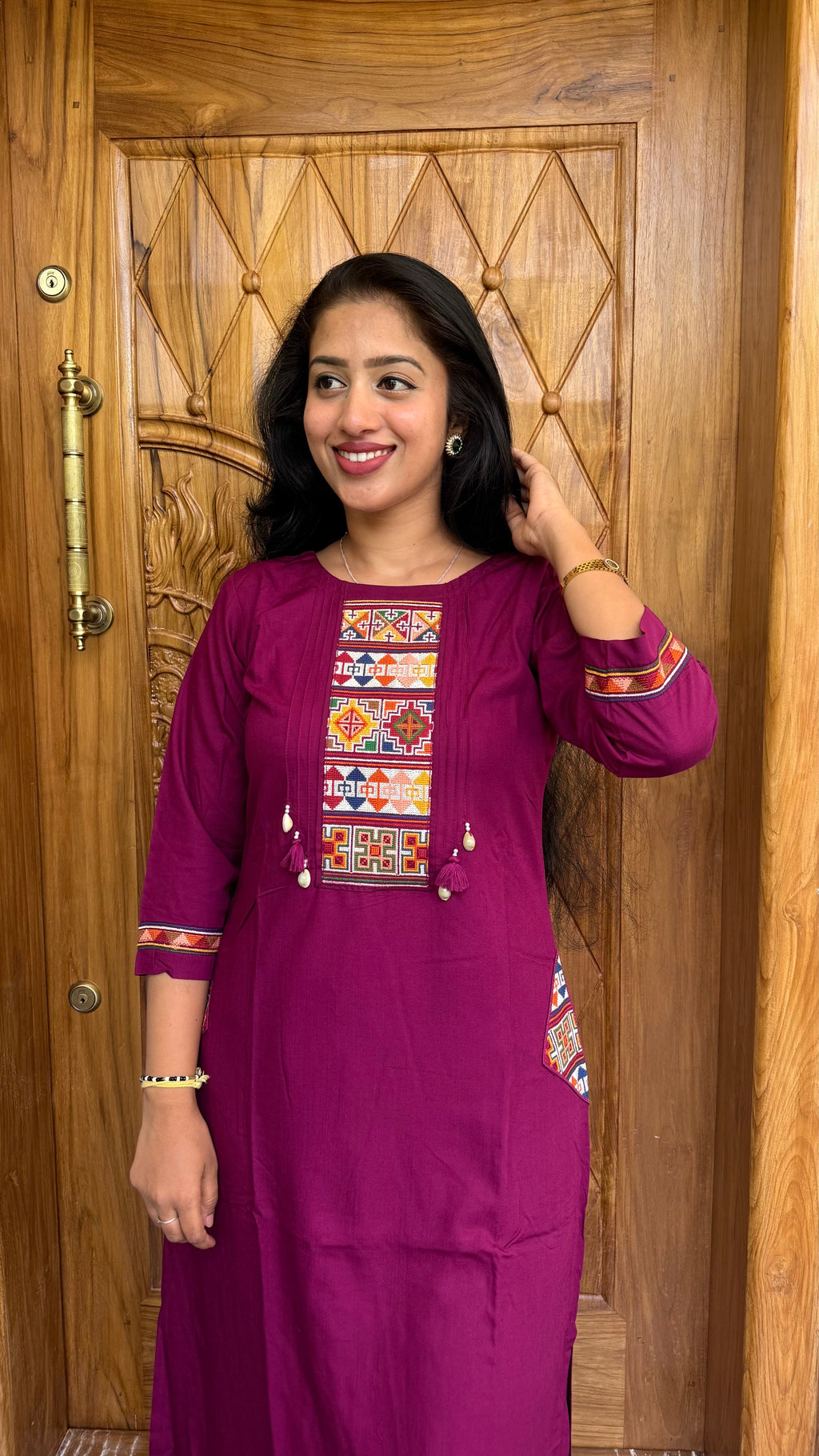 Soft Rayon Branded Co-ord Set