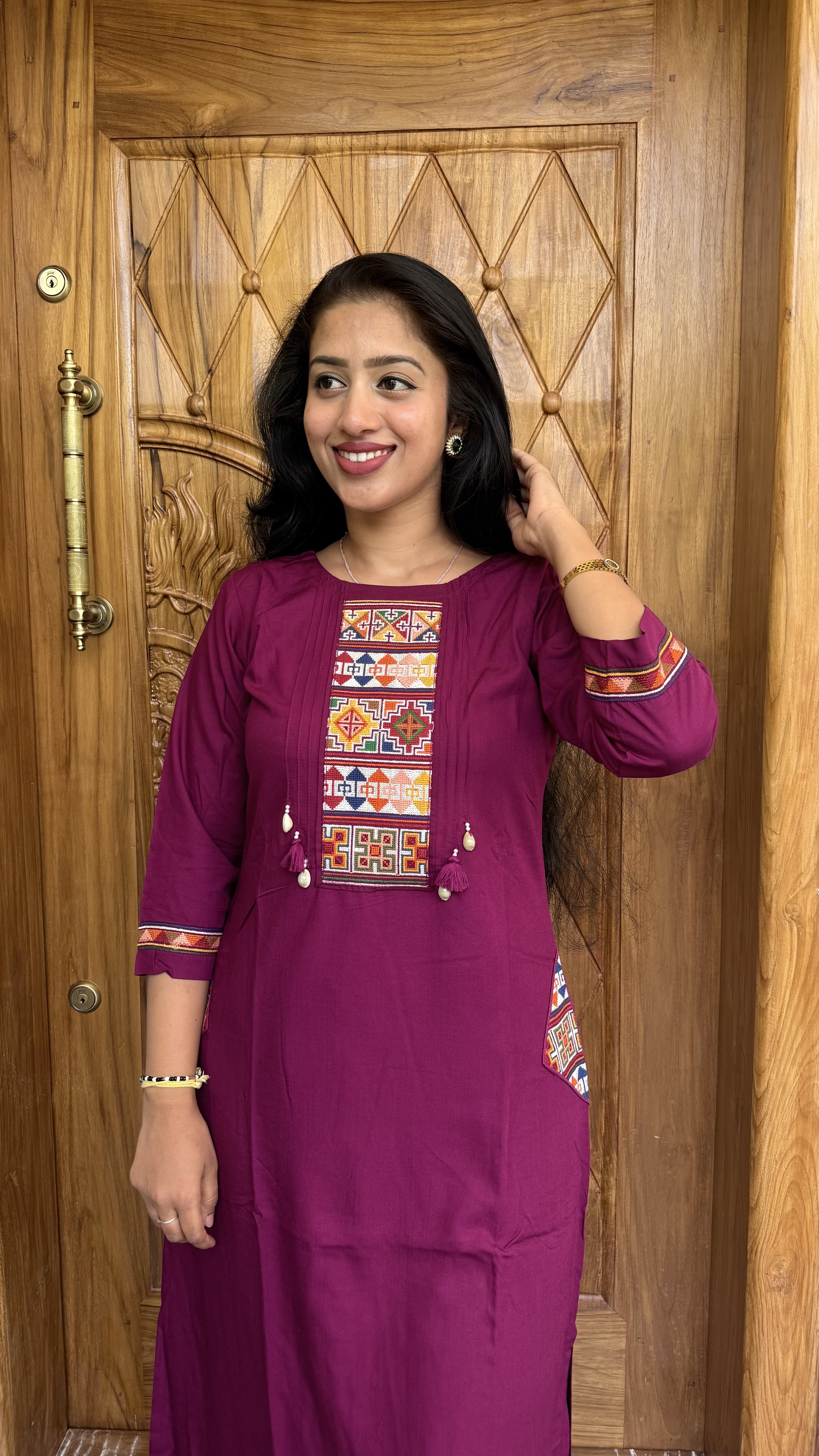 Soft Rayon Branded Co-ord Set