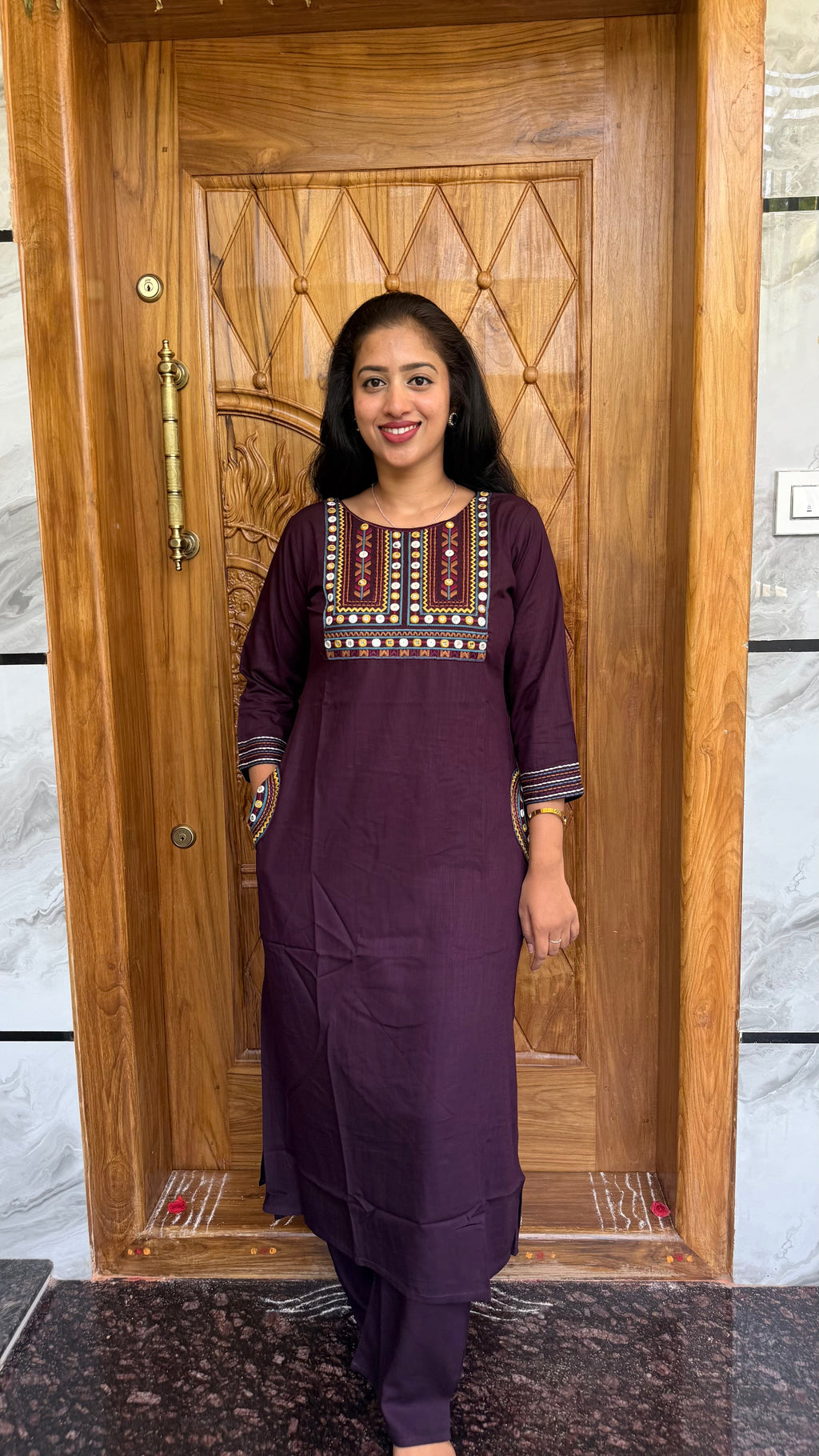 Soft Rayon Branded Co-ord Set