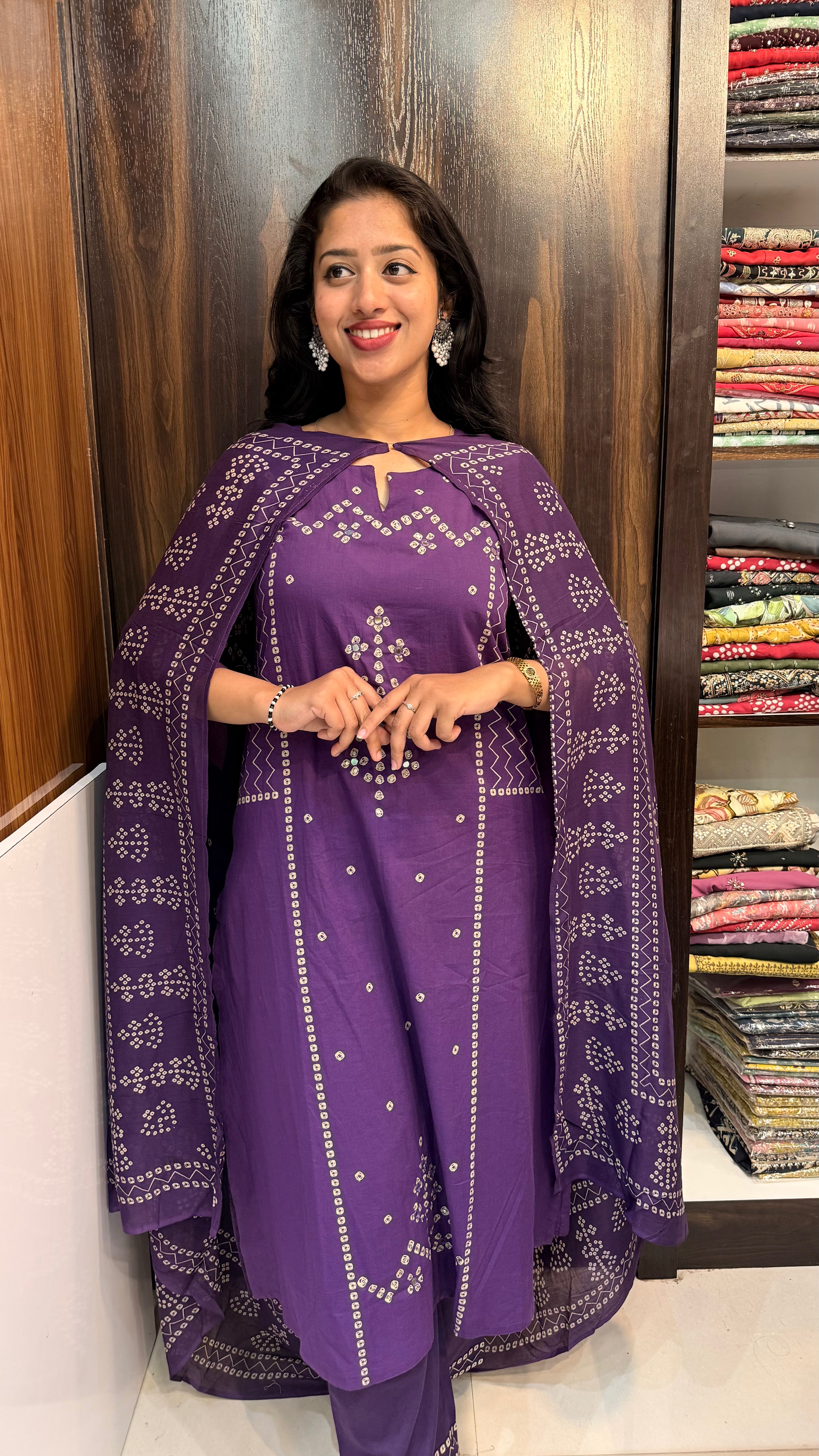 Cotton party wear set