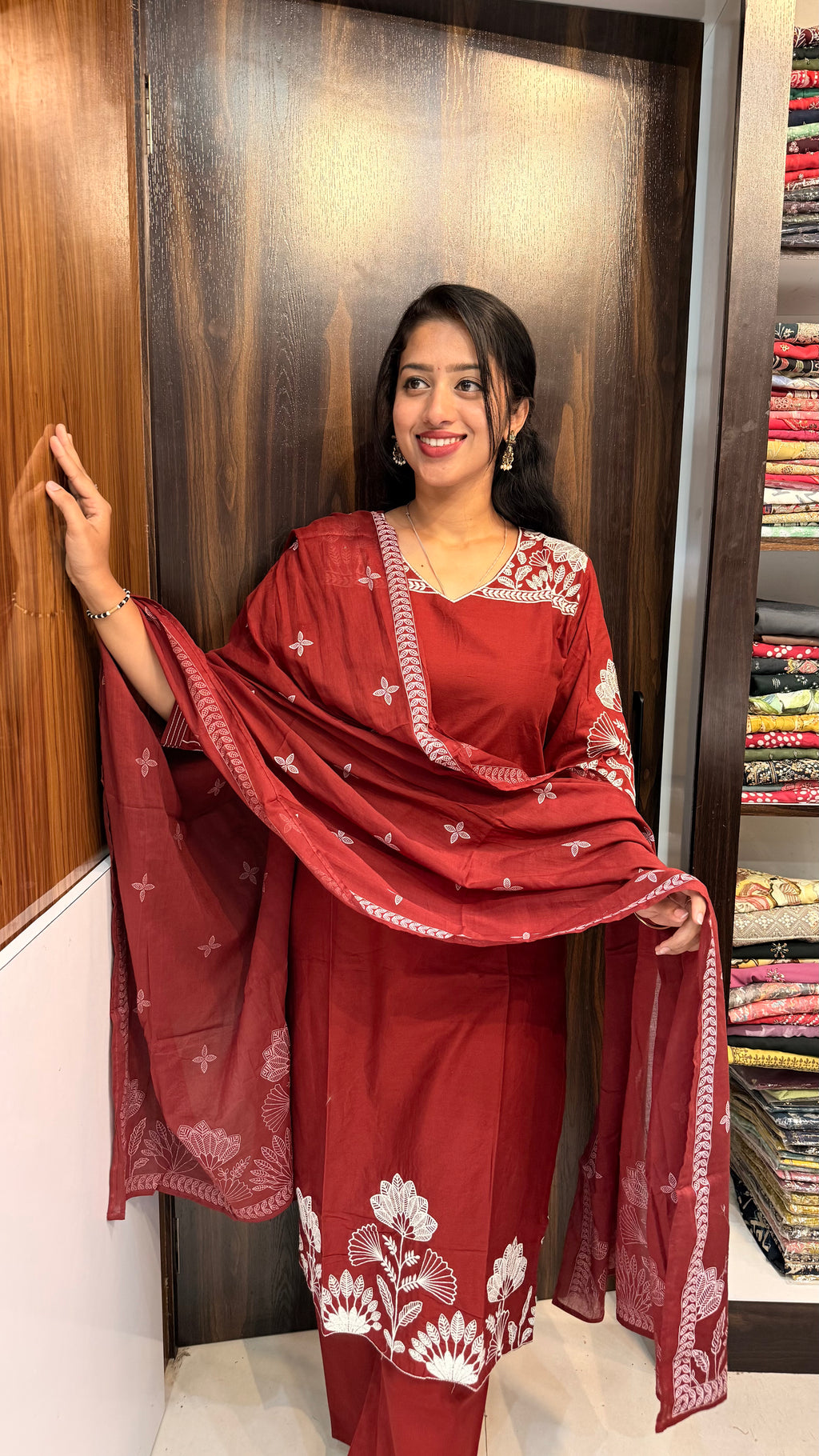Cotton party wear set