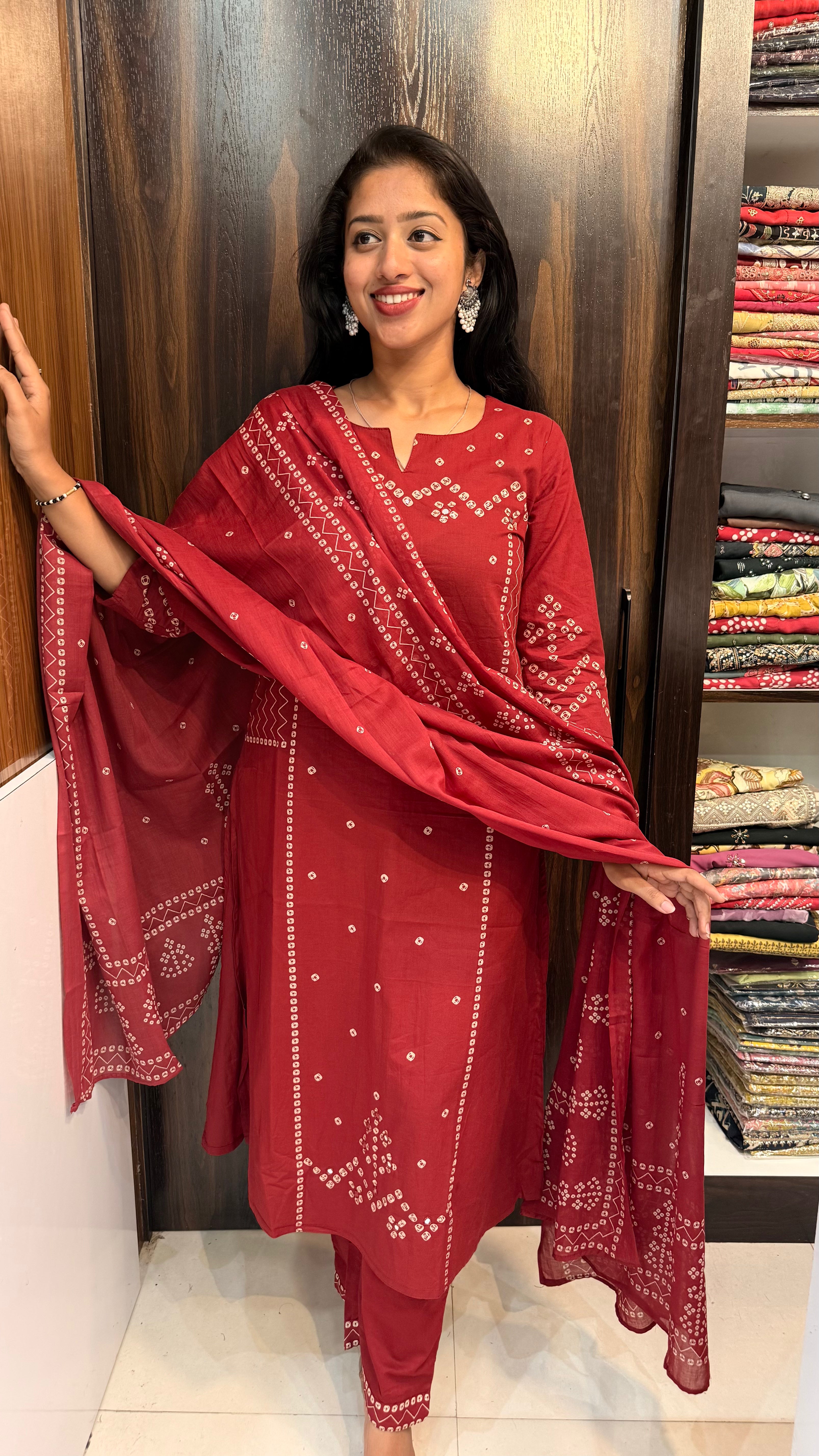 Cotton party wear set