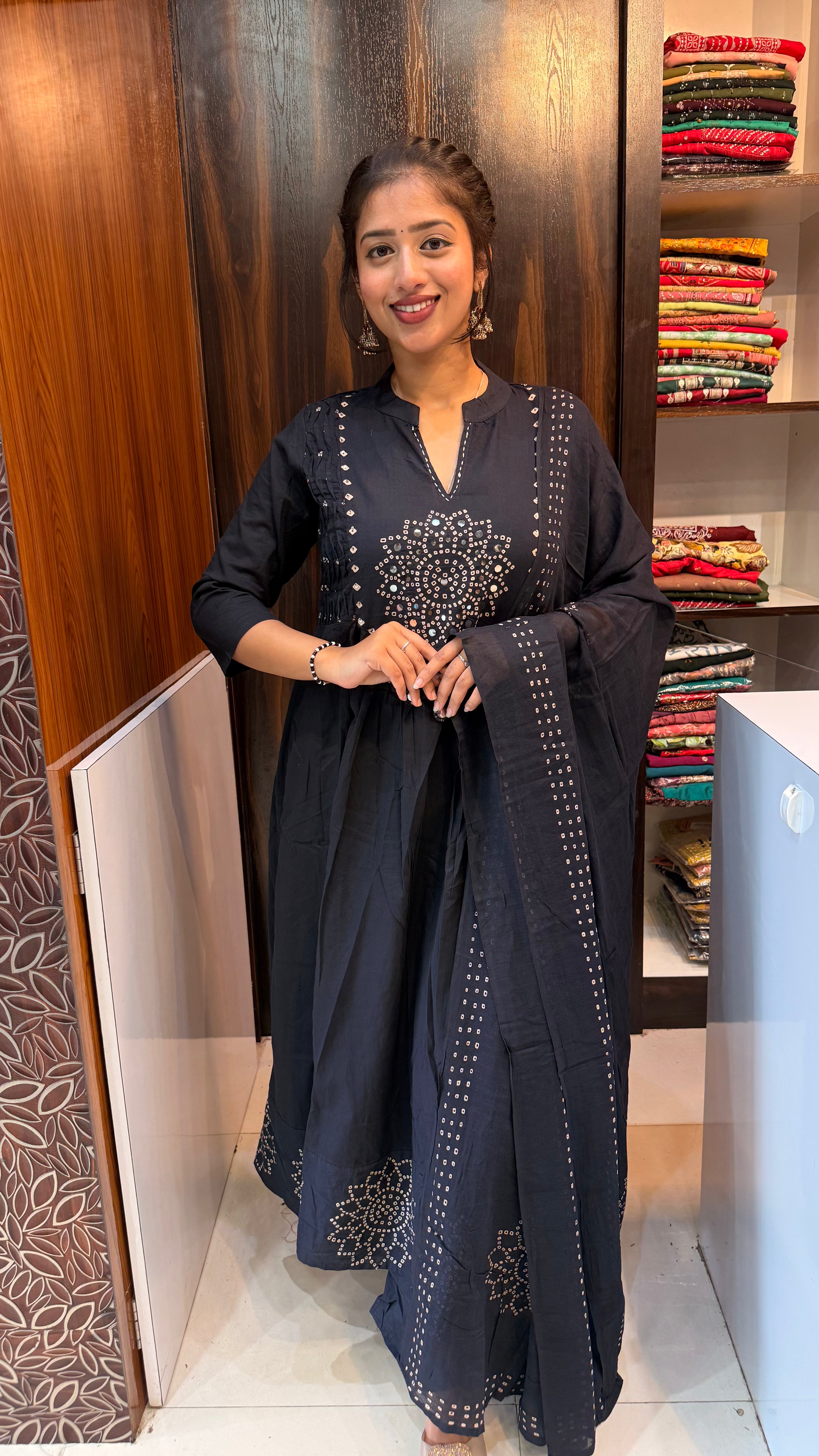 Cotton party wear set