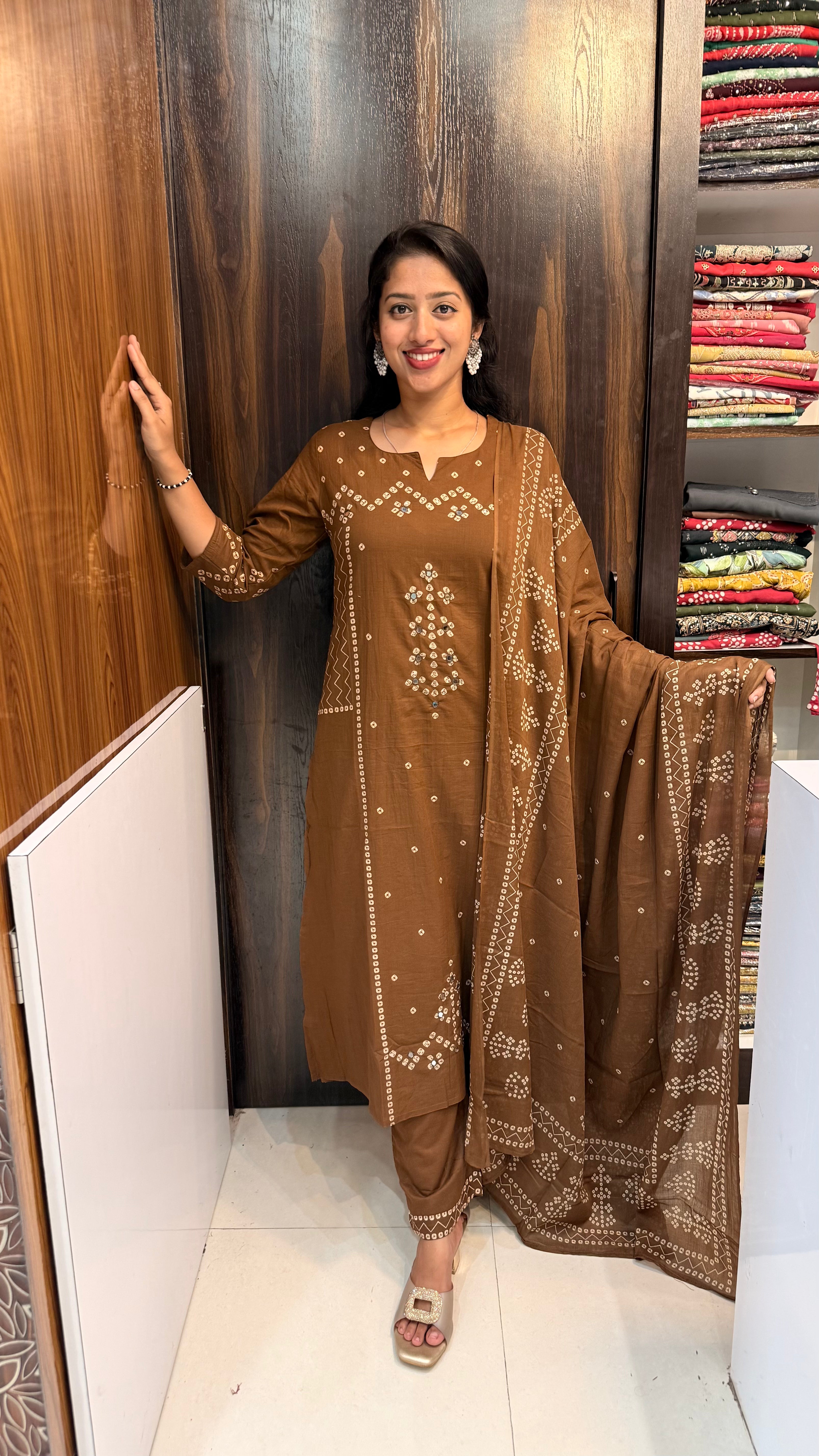 Cotton party wear set