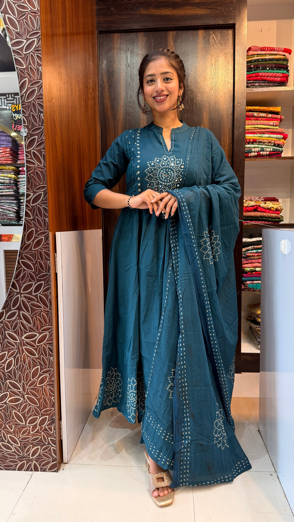 Cotton party wear set
