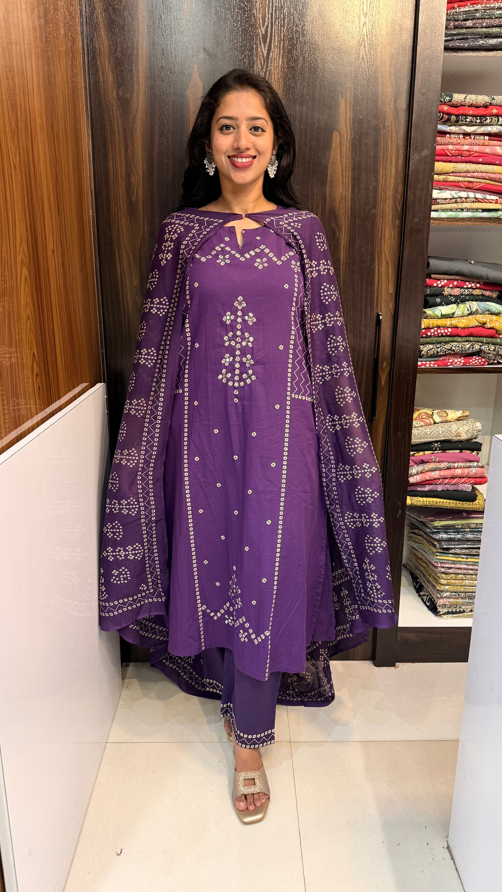 Cotton party wear set