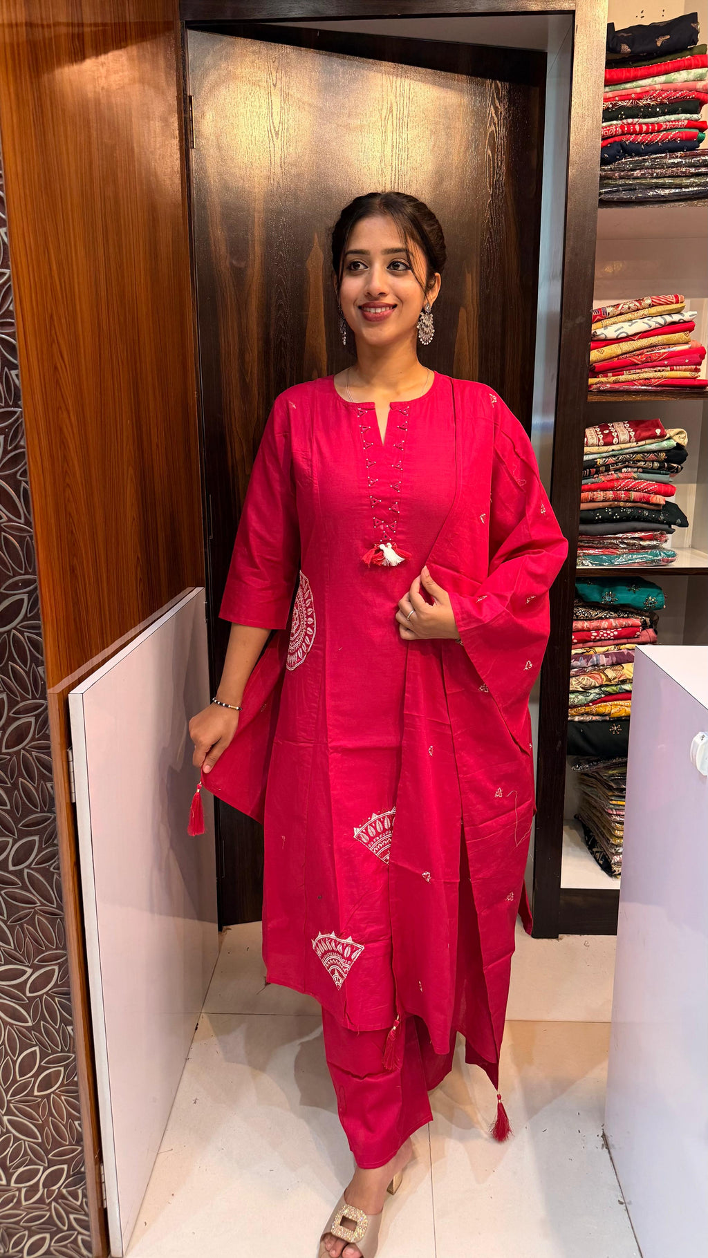 Cotton party wear set