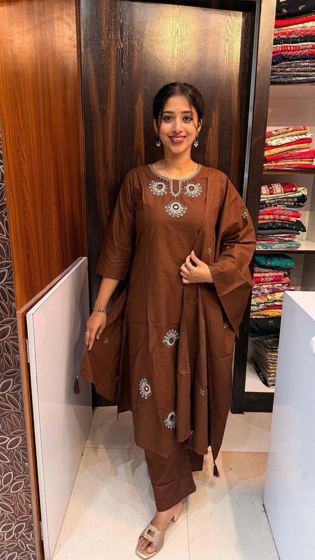 Cotton party wear set
