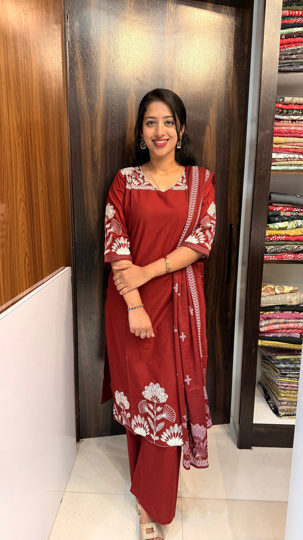 Cotton party wear set