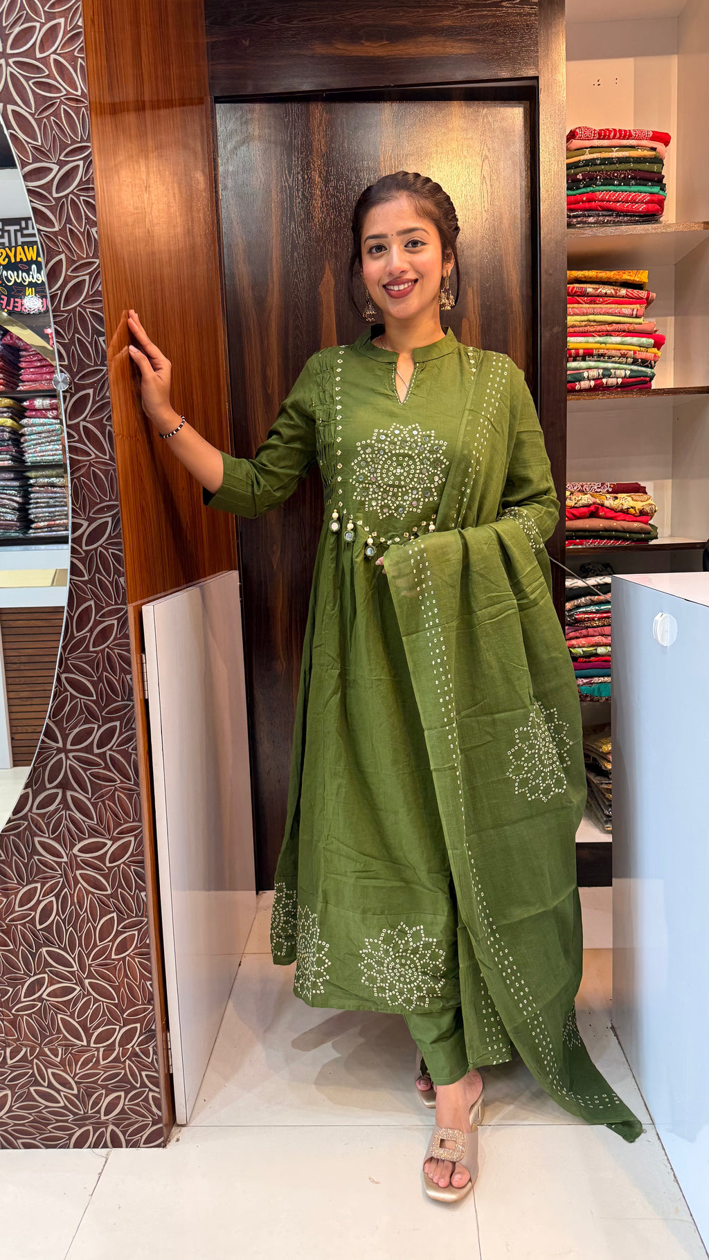Cotton party wear set