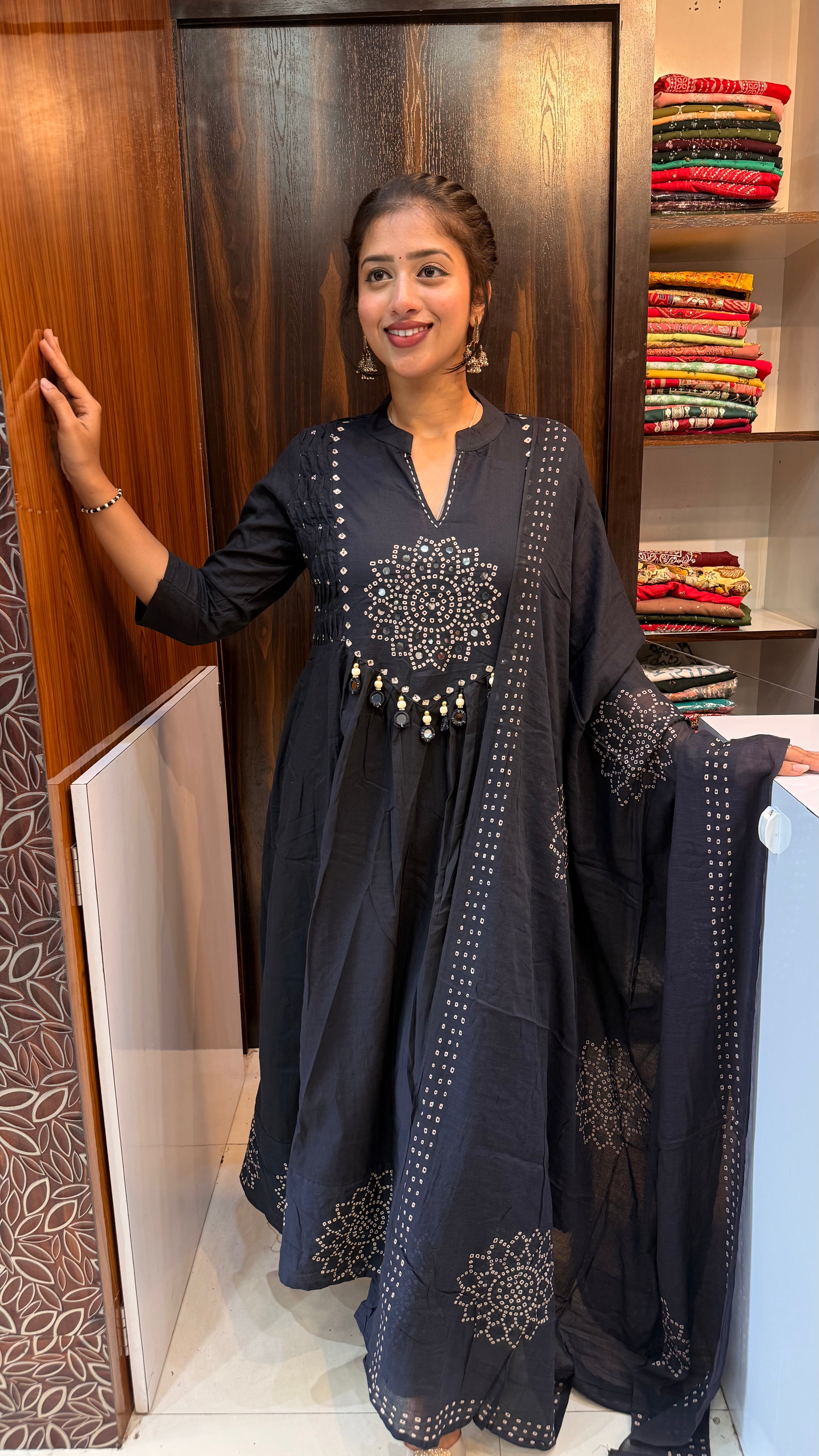 Cotton party wear set