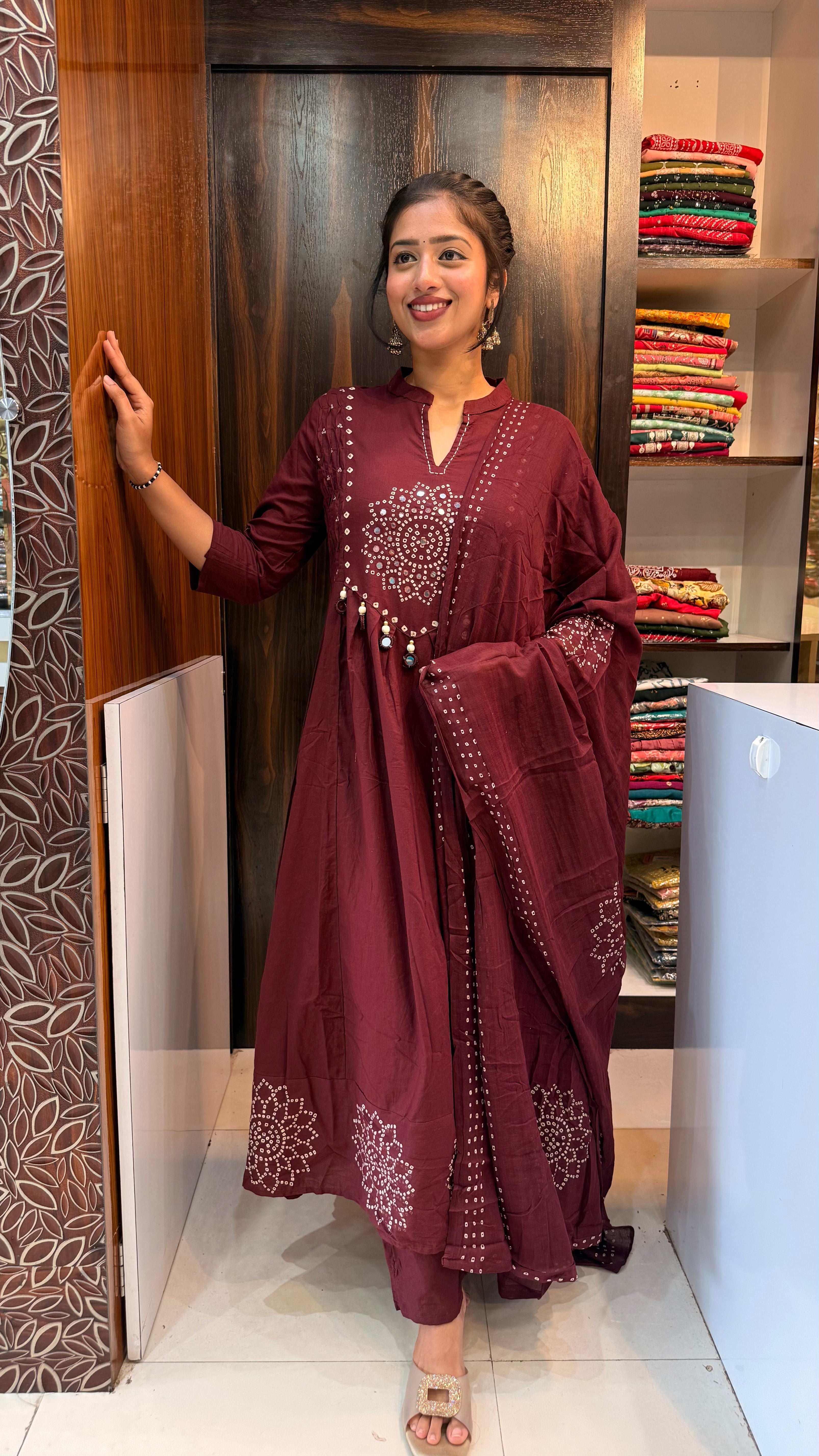 Cotton party wear set
